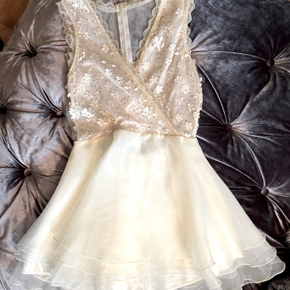 off white dress